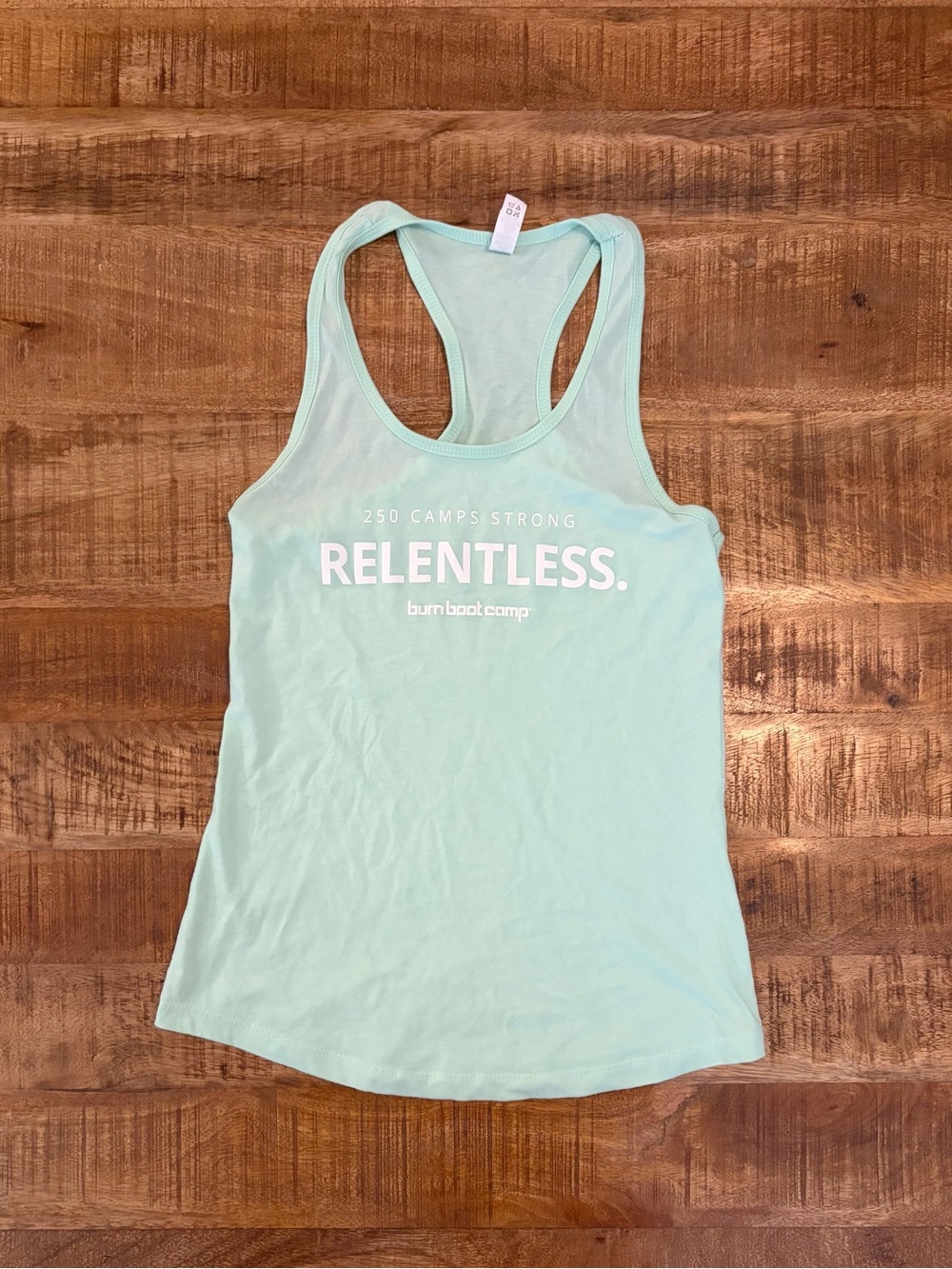 Burn Boot Camp Relentless Racerback Tanktop